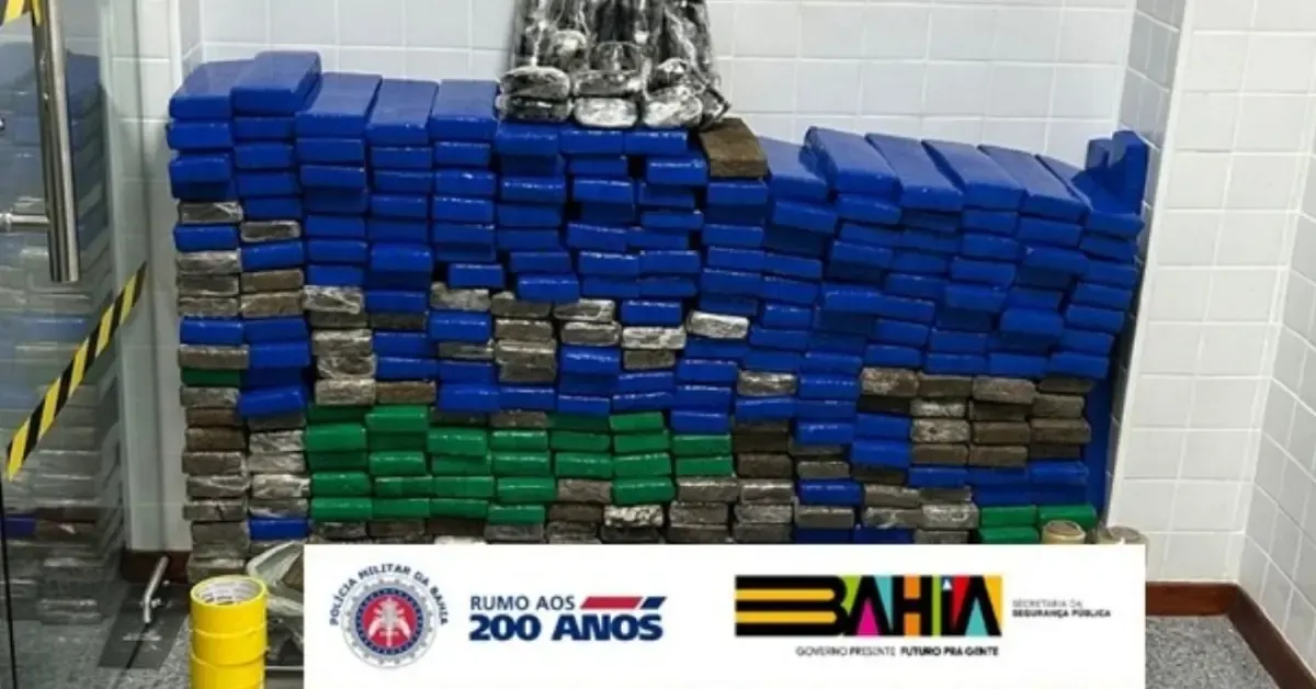 Operação da Polícia Militar apreende grande quantidade de drogas e explosivos em Feira de Santana