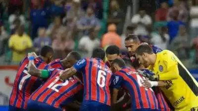 Bahia leva virada do Fortaleza e cai para 7º no Brasileirão