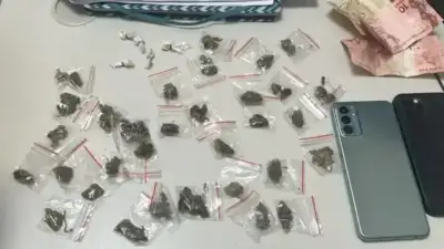 Adolescente é apreendido com drogas em Ilha Amarela