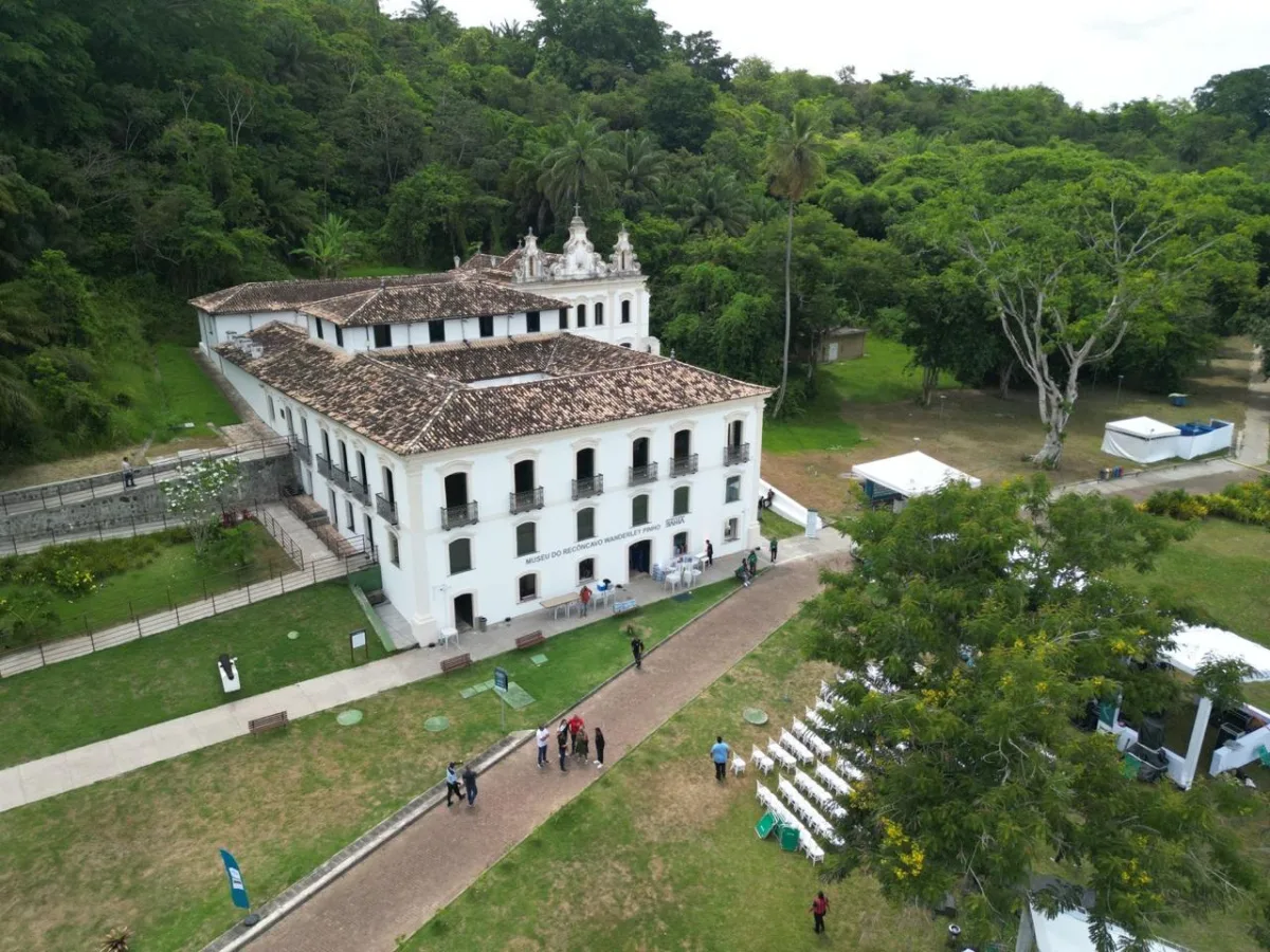 Vista aerea do Museu do Wanderley Pinho