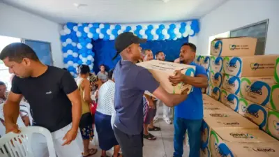 A&ccedil;&atilde;o contra a fome leva dignidade e cestas b&aacute;sicas a mil fam&iacute;lias