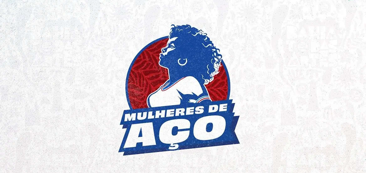 Logo das Mulheres de Aço do EC Bahia