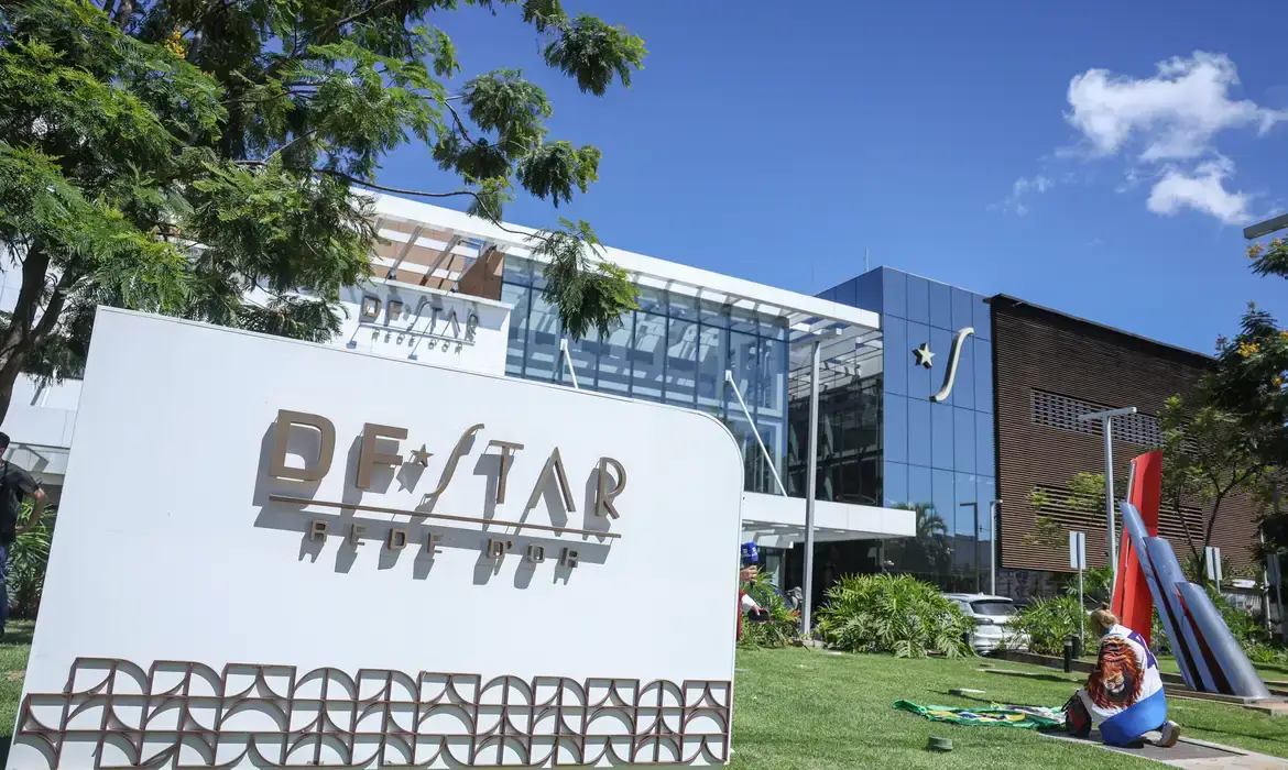 Fachada do Hospital DF Star, em Brasília.