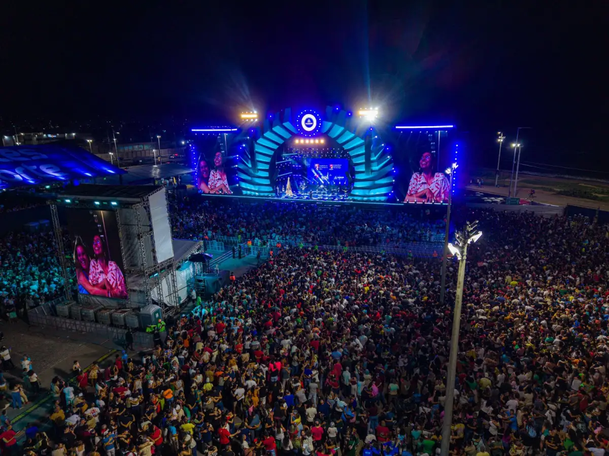 VIsta aerea Arena O Canto da Cidade