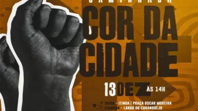 Itinga recebe a 19&ordf; Caminhada Cor da Cidade pelo fim do racismo