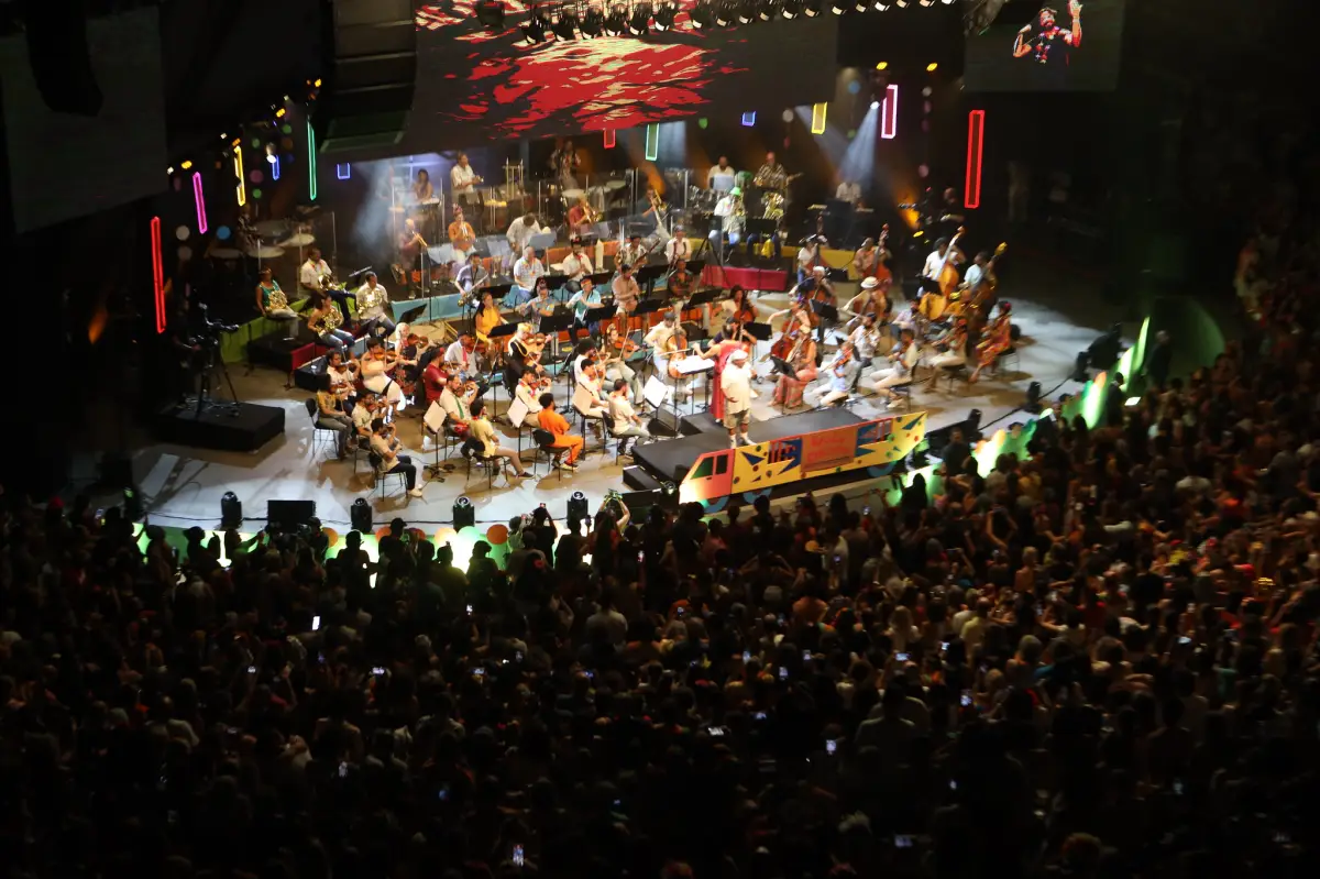 Concerto no Concha Acústica do Teatro Castro Alves