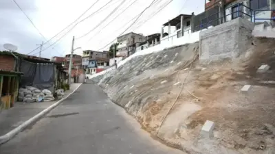 Obra em Canabrava d&aacute; seguran&ccedil;a a 100 fam&iacute;lias antes das chuvas