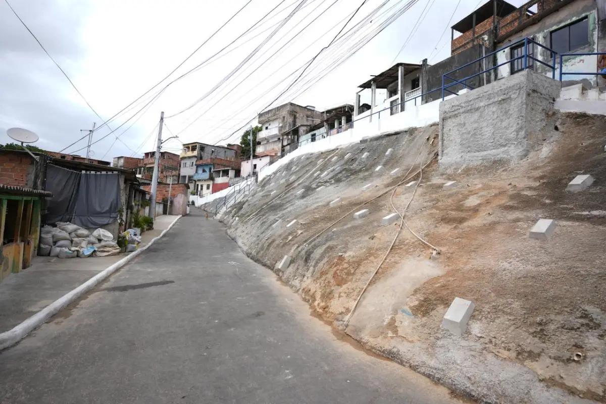 Rua em Canabrava em Salvador