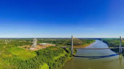 Uma nova conex&atilde;o sobre o Rio Paran&aacute;: ponte Brasil-Paraguai &eacute; inaugurada
