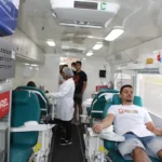 Campanha de doação de sangue mobiliza atletas em Pituaçu