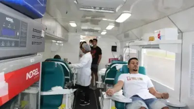 Campanha de doa&ccedil;&atilde;o de sangue mobiliza atletas em Pitua&ccedil;u