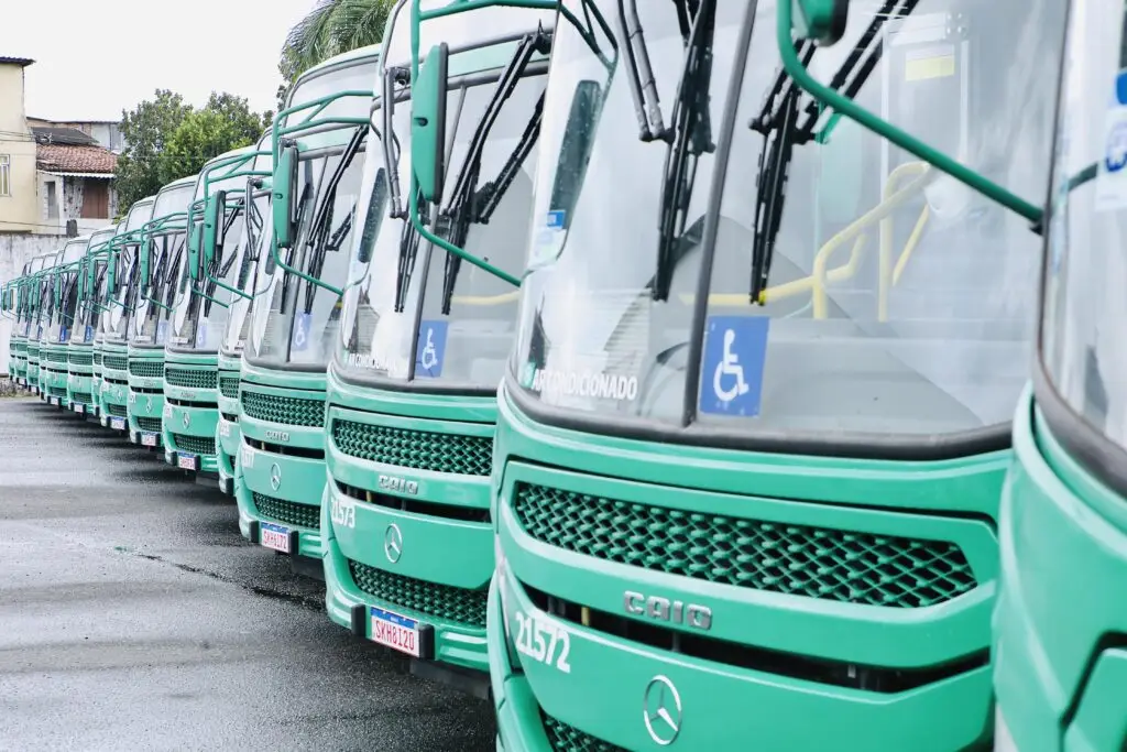 Fila de ônibus em Salvador