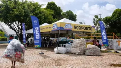 Coleta Seletiva Gera Renda Extra para Catadores na Mica Lauro