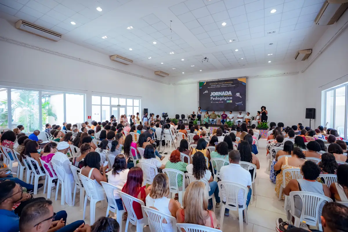 Jornada pedagogica em Lauro de Freitas