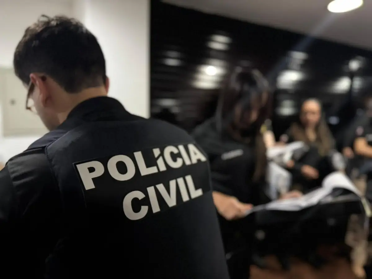 Policial Civil em operação