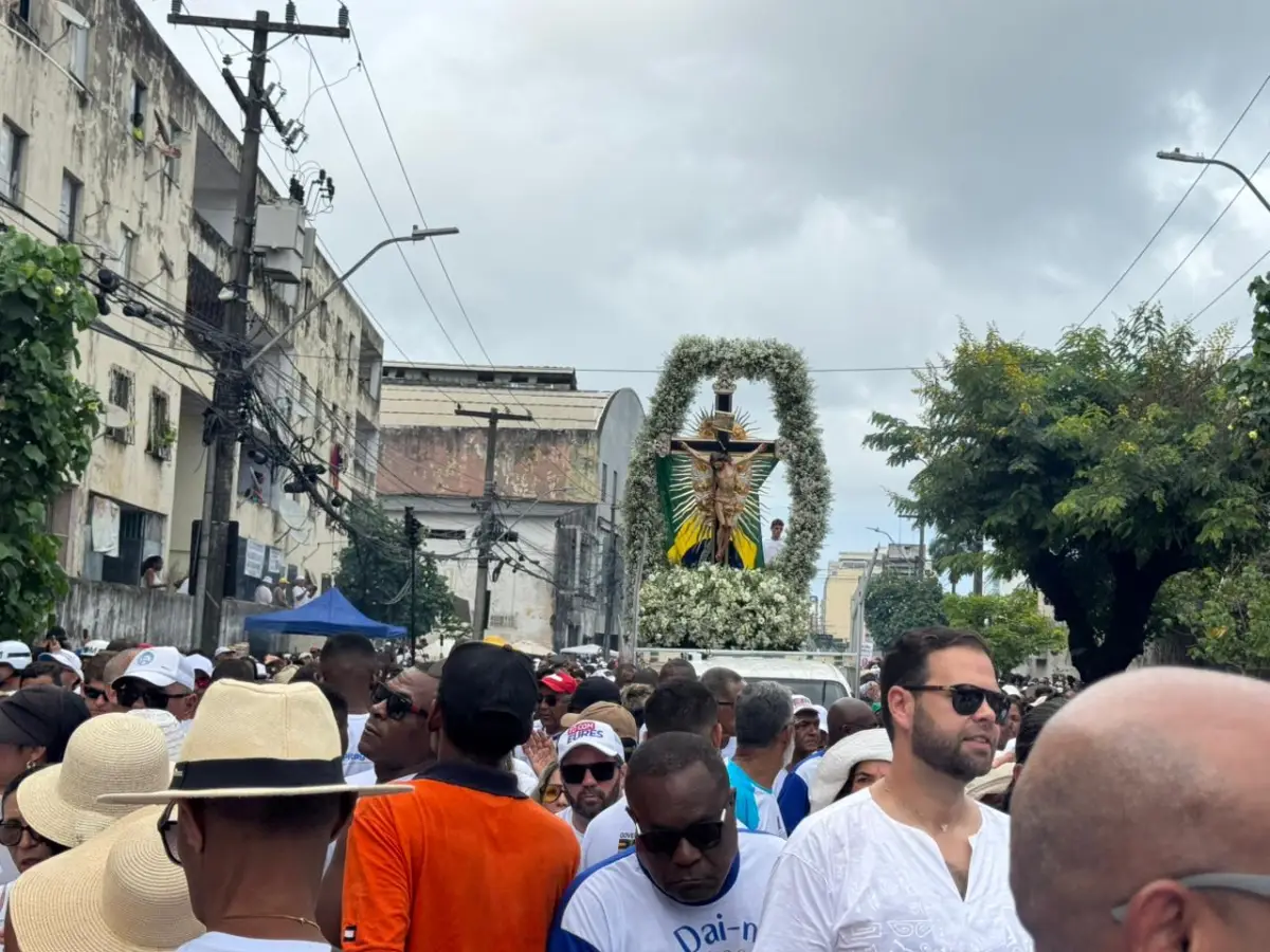 Pessoas na Lavagem do Bonfim