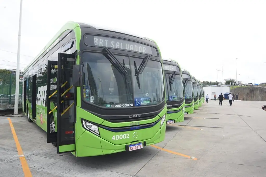 Terminal Eletrocarga ônibus eletricos BRT