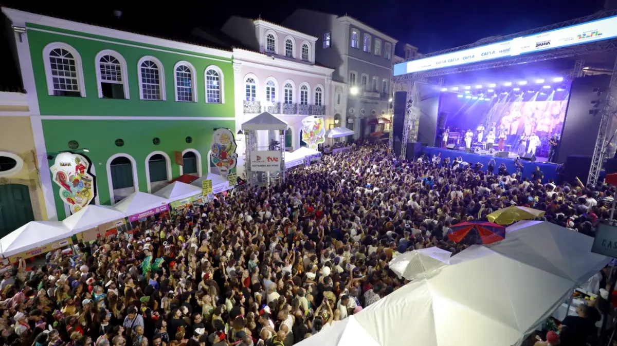 Abertura do carnaval no Pelô