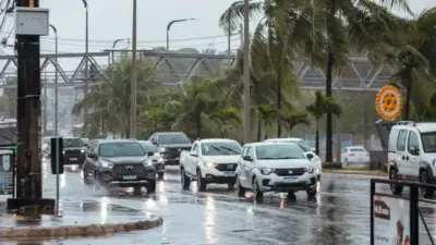 Defesa Civil mant&eacute;m alerta m&aacute;ximo para chuvas em Lauro de Freitas