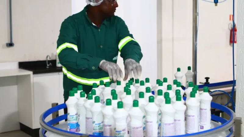 Fábrica de produtos de beleza