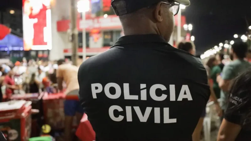 Policial civil no carnaval