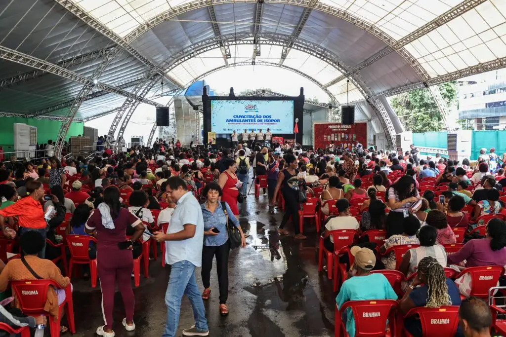 População no metrô de Salvador