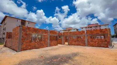 USF de Capiarara atinge 13% das obras em Lauro de Freitas