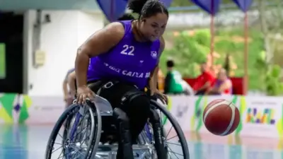 Ana Caroline, atleta paral&iacute;mpica de Cama&ccedil;ari, busca apoio para cadeira e sonho ol&iacute;mpico