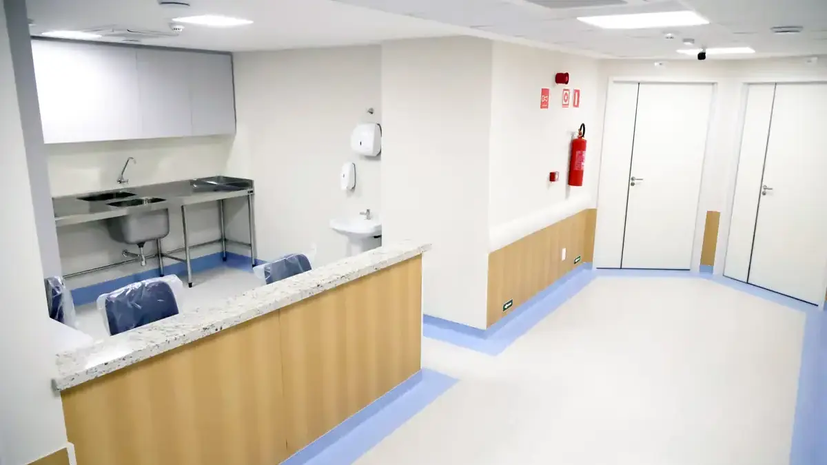 recep&ccedil;&atilde;o de ala de hospital em Salvador