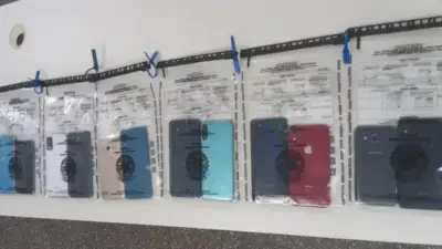 Pol&iacute;cia Civil recupera 12 celulares furtados na Lavagem de Arembepe