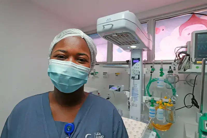 enfermeira trabalhando