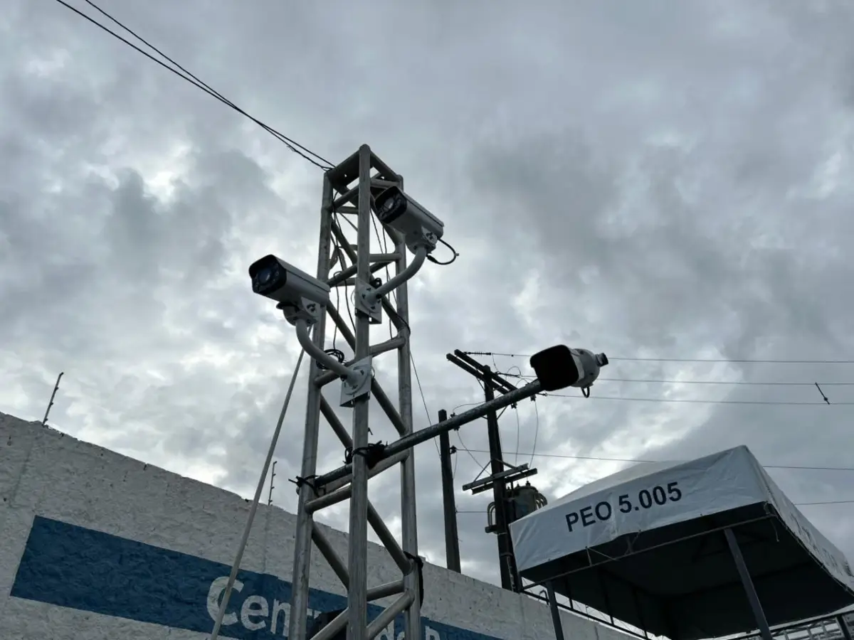 Câmeras de segurança da SSP