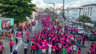 Caminhada Viva Mulher 2026 em Lauro de Freitas pede paz e direitos nesta sexta (27)