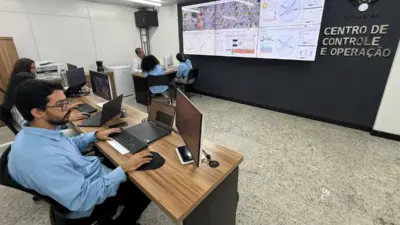 Centro de Opera&ccedil;&otilde;es Vi&aacute;rias do Detran-BA usa IA para monitorar tr&acirc;nsito em 6 cidades