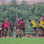 Vit&oacute;ria Feminino busca primeira vit&oacute;ria contra Atl&eacute;tico-MG em Pitua&ccedil;u nesta sexta