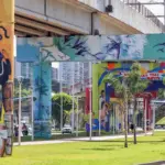 Bonocô ganha galeria de arte a céu aberto com 25 pilares do metrô