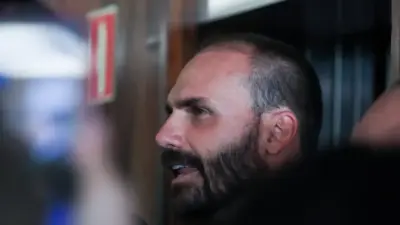 Eduardo Bolsonaro: Moraes vota por condenação por difamação contra Tábata Amaral