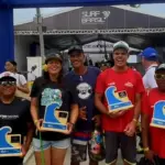 Surfistas baianos conquistam três pódios na Seletiva Mundial de Parasurf em PE