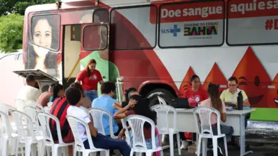 Hemoba amplia coleta de sangue com hemóvel e posto temporário em Salvador até 30 de maio