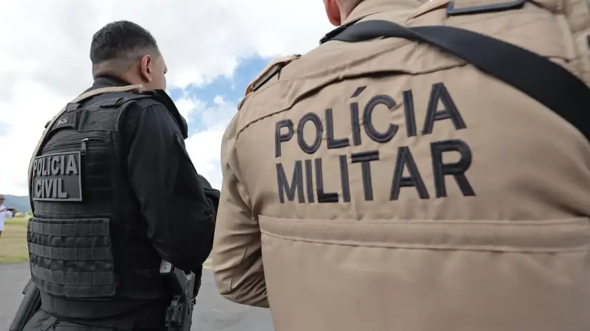 Policiais em operação