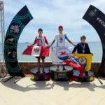 Atletas baianos conquistam ouro e prata na Copa Pacífico de Águas Abertas no Equador