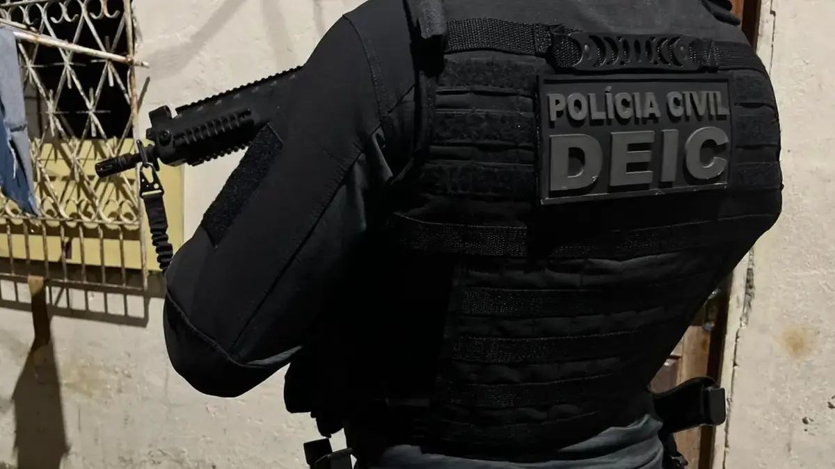 Policial civil em operação