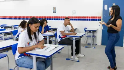 sala em aula
