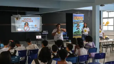 Maio Laranja: campanha Eu Me Protejo na Escola chega a oito unidades de Salvador