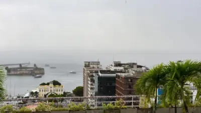 Céu chuvoso em Salvador