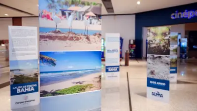 Lauro de Freitas abre exposição fotográfica sobre cultura oceânica no Parque Shopping Bahia