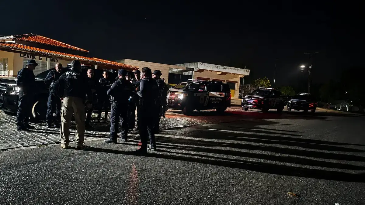 Policia civil em operação dimittis