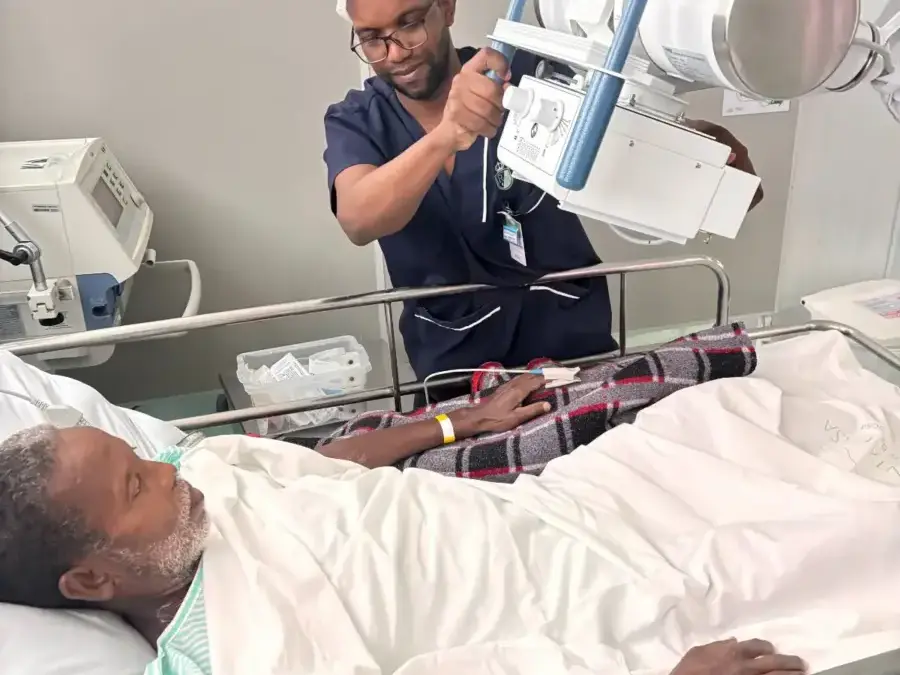 Enfermeiro E paciente