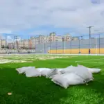 Campo do Vietnã, em Itinga, terá gramado sintético e estrutura moderna com 95% das obras concluídas