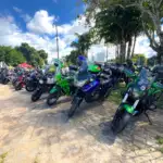 Mais de 600 motos tomam a Concha Acústica de Lauro de Freitas no Dia do Motociclista